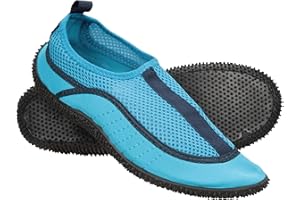 Mountain Warehouse Bermuda Womens Aqua Shoes - Neoprene Design Wet Shoes, Mesh Panel Water Shoes, Slip On, Lightweight Swim Shoes - for Beach Underwater Walking