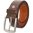 CREATURE Formal/Casual Brown Leather Belts For Men (BL-03)