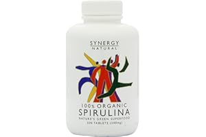 Synergy Natural Organic Spirulina - 500 Tablets