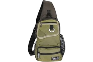 Vanlison Sling Bag Chest Shoulder Backpack Crossbody Multipurpose Daypack For Men Women