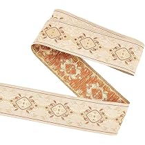 Jacquard-Band 9,1 M Mit Blumenstickerei – Schwarze Spitze Für Nähen & DIY