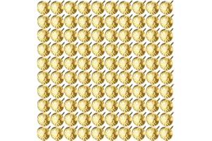 NANAXAGLY Upholstery Tacks Nails 100 Pcs 7/16" Head Diameter Antique Brass Daisy Furniture Nails, for Sofa, Chair, Bed Antique, Crafts, Decorative Painting (Gold)
