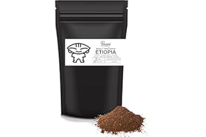 BOCONO SPECIALTY COFFEE Boconó Specialty Coffee Etiopia 250g Sidamo Caffè di Specialità Macinato Processo Lavato Arabica Tostatura Artigianale V60 Aeropress Kalita Fatto in Spagna