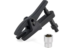 RDRUSEAN Ball Joint Puller Splitter Ball Joint Separator, 1-1/8" to 2-1/8" Ball Joint Removal Tool for Separating Ball Joints Arms Tie Rods on Most Cars and Light Trucks, Ball Joint Puller with 1/2" Socket