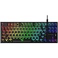 HyperX Alloy Origins Core – Tastiera Gaming Meccanica RGB, Tenkeyless, Switch HyperX Red (US layout)