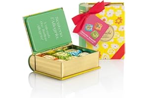 Venchi – Mini-Buch mit 6 Chocoviar-Pralinen, Verschiedene Geschmacksrichtungen, Glutenfrei, 117 gr Geschenkbox der Frühlingskollektion, Geschenkidee