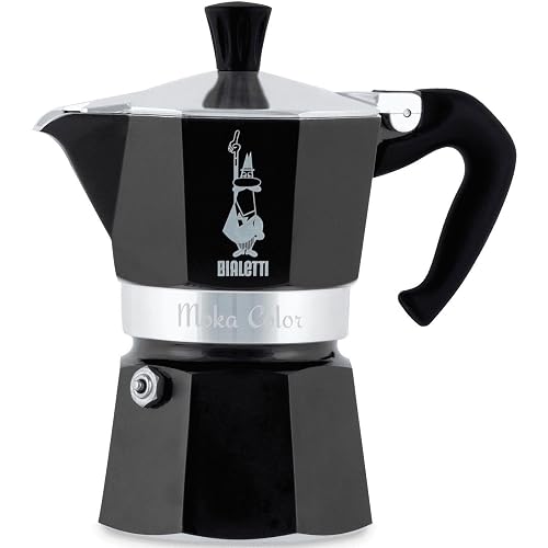 Bialetti Moka Color, Herdplatte, 3 Tassen