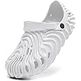 Kraasa Extra Soft Men's Casual Sports Clogs/Sandals with Adjustable Back Strap for Adult | Comfortable & Lightweight| Stylish & Anti-Skid| Waterproof & Everyday Use Mules for Gents/Boys