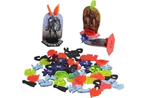 CZYY Lot de 60 jetons de condition en acrylique pour effets de statut, accessoires de jeu pour Gloomhaven, cercles oubliés et mâchoires du lion