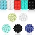 PEUTIER 10pcs Silicone Suction Cup Phone Holders for Octo Buddy, Multipurpose Suction Grip Case Adhesive Phone Sticker Mount for Octobuddy Car Silicone Phone Mat Pad for Mobile Phones Mobile Power