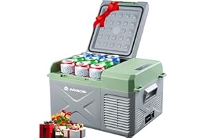 AAOBOSI Frigo Portatile 10L,Frigo Portatile 12V 220V,Frigorifero Portatile,Frigo Auto,Frigo Da Campeggio 12/24V DC E 100-240V AC,Per L'Auto e La,Camion,RV,Viaggi