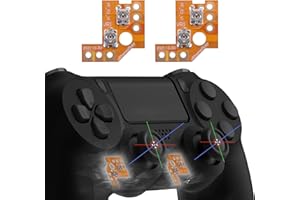 eXtremeRate Drifix Levette Analogiche Drift Riparazione Kit per ps4 Controller JDM-040/050/055,Analogico Circuito Scheda Regolazione per ps4 Slim PRO Joystick