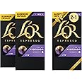 L'OR Espresso Lungo Profondo Intensity 8 Coffee Capsules Pack of 2+1