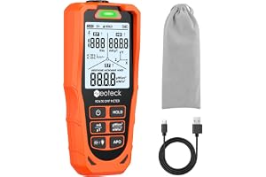 Neoteck 3-i-1 EMF-detektor - Mätare för elektromagnetiska vågor för elektriskt fält, magnetiskt fält och RF-strålning - Uppla