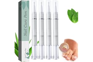 ‎REGAPOG Nail Care Pen 4 StüCk Nagelhautöl-Stift-Set, Nagelhautöl, Nagelpflege zur trockener Nagelhaut Pen (Universelle Version)