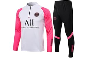 Générique Survêtement de Football de Paris, Survêtement de Football À Manches Longues, Costume, Survêtement De Compétition D'équipe, Pantalon de Survêtement, Costume de Jogging