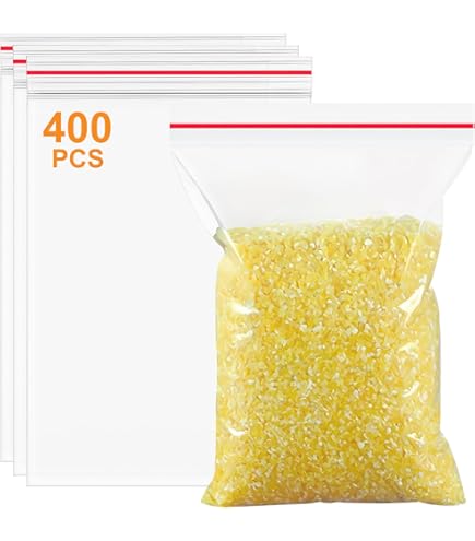 Belle Vous Confezione Da 12 Sacchetti Plastica Richiudibili Trasparenti Con Cerniera Sacchetto Zip 154740s - Foto 11