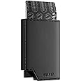 VULKIT Men's Wallet Minimalist Pop Up Card Holder RFID Blocking Magnetic Closure Leather Wallet with ID Window for Cash & Credit Cards Up To 11 Cards