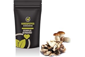 ‎HANSE&PEPPER GEWÜRZKONTOR 100g Steinpilze getrocknet geschnitten Wald Pilze Stein Pilze Waldpilze