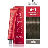 Schwarzkopf Igora Royal Hair Dye 60ml-No - 6.1 Ashy Dark Brunette