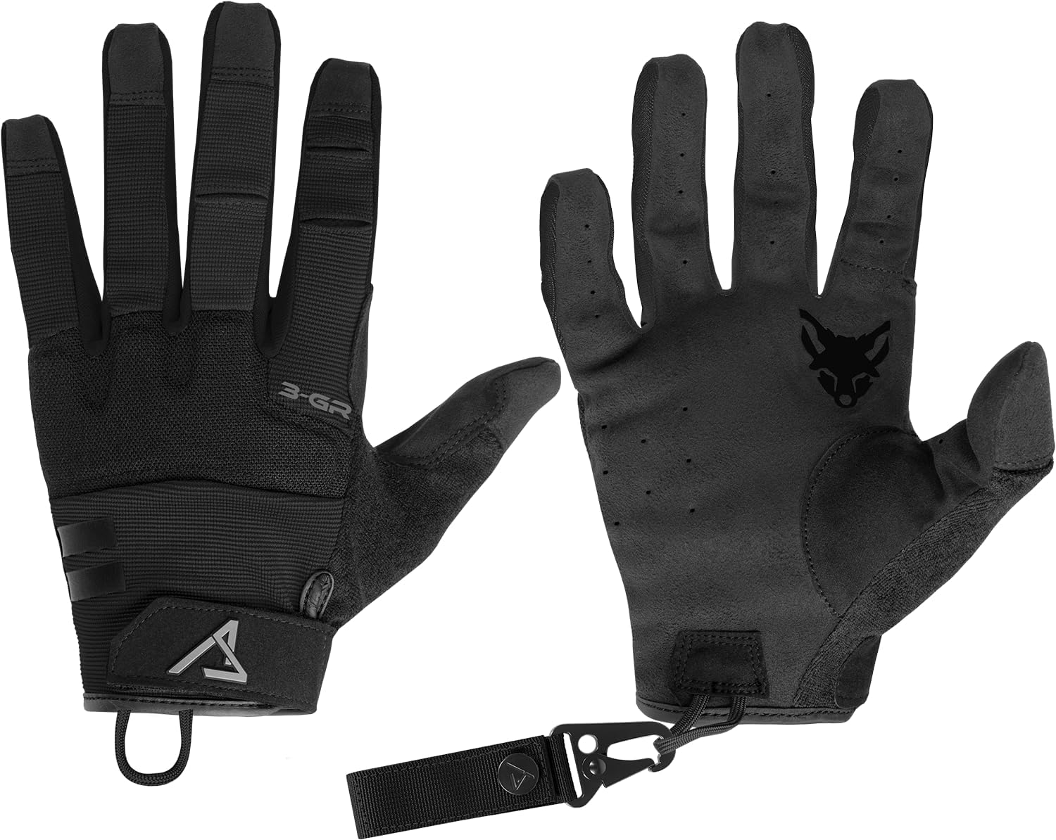 ACE Schakal Outdoor Glove - Guantes Tácticos para Airsoft, Paintball y Deportes de Tiro - Capaz de Pantalla Táctil - S - XXL