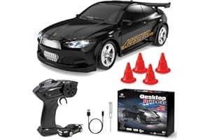 BuzzoXerex Samochód zdalnie sterowany Drift 1:64 RC Drift Car (Czarny)