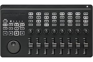 Korg - nanoKONTROL - USB- und Bluetooth-Studio-MIDI-Controller für Mobilgeräte