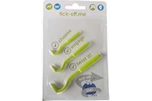 TICK-OFF.ME Tick-Off Tick Remover Twister para Mascotas Perros Gatos Caballos Personas