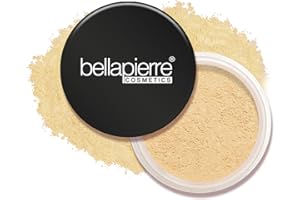 BELLAPIERRE COSMETICS bellapierre Mineral Foundation Powder | Full Coverage SPF 15 | Vegan & Cruelty-Free | Oil & Talc Free | Hypoallergenic – 9 Grams - Ivory