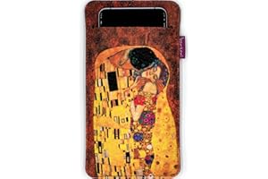 Arco Design Bertoni Felt Mobile Phone Case for Smartphones e.g. iPhone 14/14 Pro Max/13/13 Pro/12/11, Galaxy S23/S22+/S21+/S20, Redmi, Pixel 7/6 - Women's Mobile Phone Case Colourful Felt Bag (XXL,