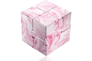 Funxim Infinity Cube Fidget Cube Toy suitable for Adults & Kids, Fidget Finger Toy Stress and Anxiety relief, Killing Time Fidget Toys Infinite Cube suitable for Office Staff