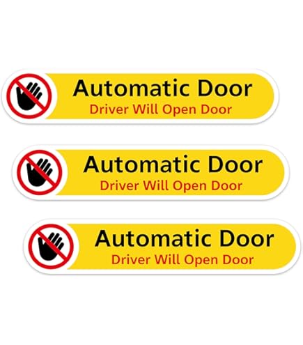 Adesivo In Vinile Per Scatola Nera, 100 Mm X 150 Mm, Autoadesivo, Di Avvertimento Di Sicurezza, Rimovibile, Impermeabile, Per Auto, Finestre, Paraurti, Porte, Confezione Da 5 - Foto 11