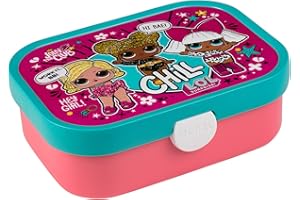‎MEPAL Mepal Brotdose Kinder - Bento Box Kinder - Brotdose Kinder mit Fächern & Gabel - Meal Prep Box mit Clip-Verschluss - BPA-frei & Spülmaschinenfest - 750 ml - L.O.L. Surprise