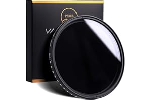 Tide Optics 46mm Variable ND Filter (ND2 - ND400) Circular Neutral Density Lens Filter