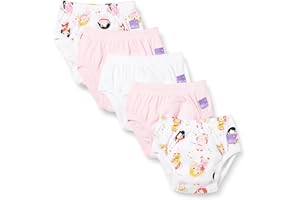 Bambino Mio, Culotte d'apprentissage Lavable, unisexe, pour garçons et filles, mix 6, 3 ans et +, lot de 5