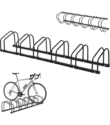 Béquille De Vélo KESSER® Avec Panneau - Support Murale Ou Solaire - Espacement 37cm Pour Pneus 30-65mm