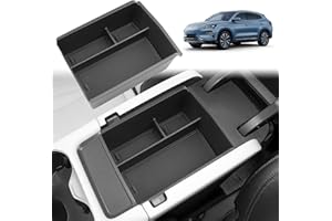 GAFAT Kompatybilny z BYD Seal U DM-i EV 2024, 2025, 2026, pudełko do przechowywania, Seal U DMi od 2024 - podłokietnik, organizer z gumową matą, akcesoria 2025 Seal U DM-i