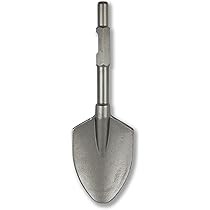 Scalpello A Vanga SDS Esagonale 135x410mm - Per Martello Demolitore | Per Asfalto E Cemento | Professionale - Foto 10