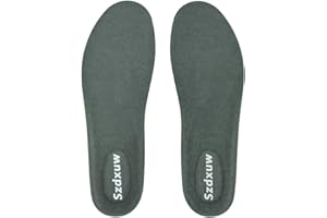 Szdxuw Semelles Chaussures Confort Femme et Homme - Semelles de Soutien de la Voûte Plantaire, pour la Fasciite Plantaire, Offrant de Superbes Absorption des Chocs et Amortissantes, Gris Grande