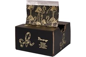 SIMPLY HAIR Foglio per capelli extra largo, per parrucchieri e balayage, 500 fogli pretagliati e prepiegati, 12,7 x 27,9 cm (Flamingo)