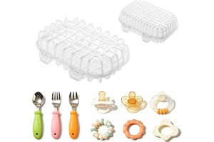 SEABABOO 2 st. diskmaskinskorg, små delar, diskmaskinskorg, plast | Bestickkorg för lock Piksies napp små delar dricksflaskor tillbehör