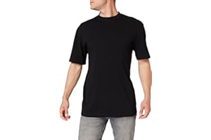Urban Classics Men's Tall Tee Oversized Short Sleeves T-Shirt with Dropped Shoulders, 100% Jersey Cotton