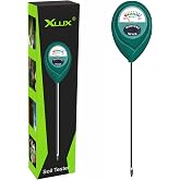 XLUX Plant Moisture Meter, Soil Hygrometer, Flower Irrigation Monitor, for Indoor and Outdoor Plants, No Batteries Needed