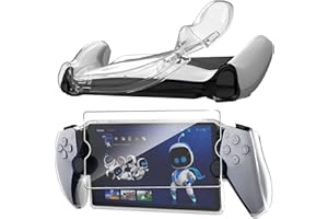 FDHYFGDY Coque de Protection pour Sony PlayStation Portal (PS Portal) Machine de Jeu, Coque de Protection en TPU Absorbant Les Chocs - Transparent