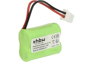 vhbw batteria compatibile con Motorola MBP16, MBP16/2 babyphone (300mAh, 2,4V, NiMH)