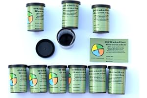 geo-versand 10 x Geocaching Film Canisters with Waterproof Log Strips and Stickers, Geocaching Set - Powertrail Multi