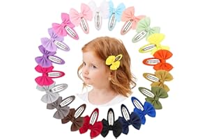 Choicbaby 40 fermagli per capelli da ragazza, 2 pollici, fermagli per capelli per bambine e bambine