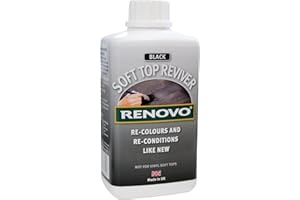 Renovo 500 ml Soft Top Reviver Konserwacja Dachu, Czarny