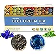 TEACURRY Blue Green Tea(30 Tea Bags) Helps With Weight Loss, Skin Glow, Hair Care, Brain Health Blue Pea Green Tea Blue Butterfly Green Tea For Weight Loss,60 Grams