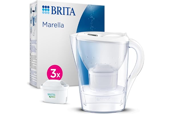 Brita Marella filterkanna 3 Maxtra Pro PP vit polypropylen 2,4 l 150 l